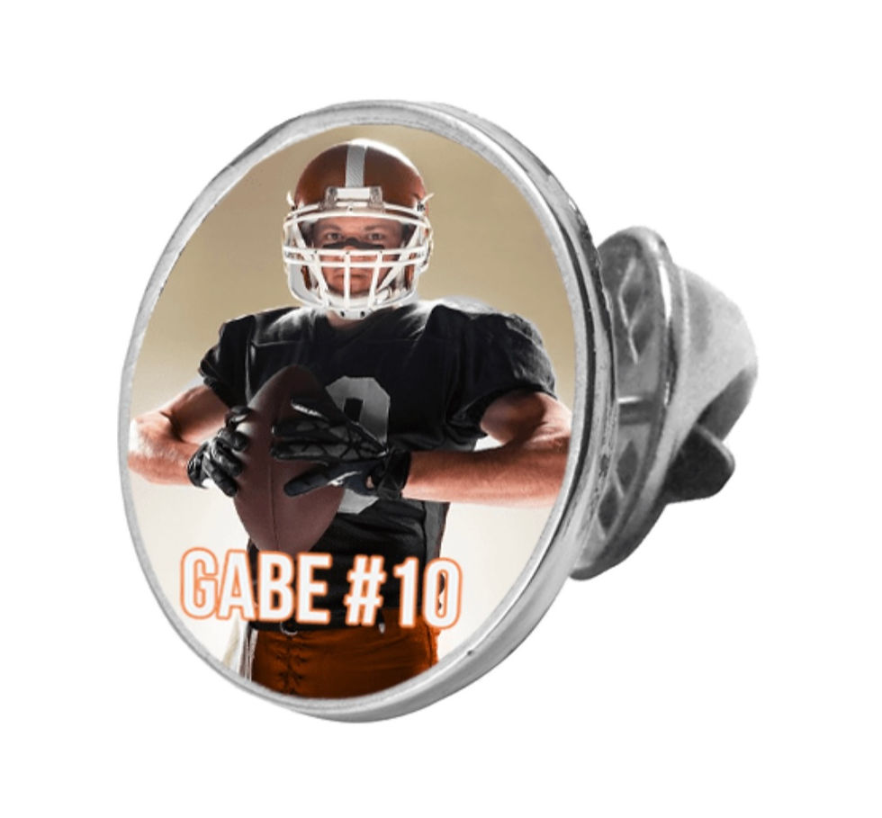 Thumbnail: Personalized Button With Self-Adhesive Pin