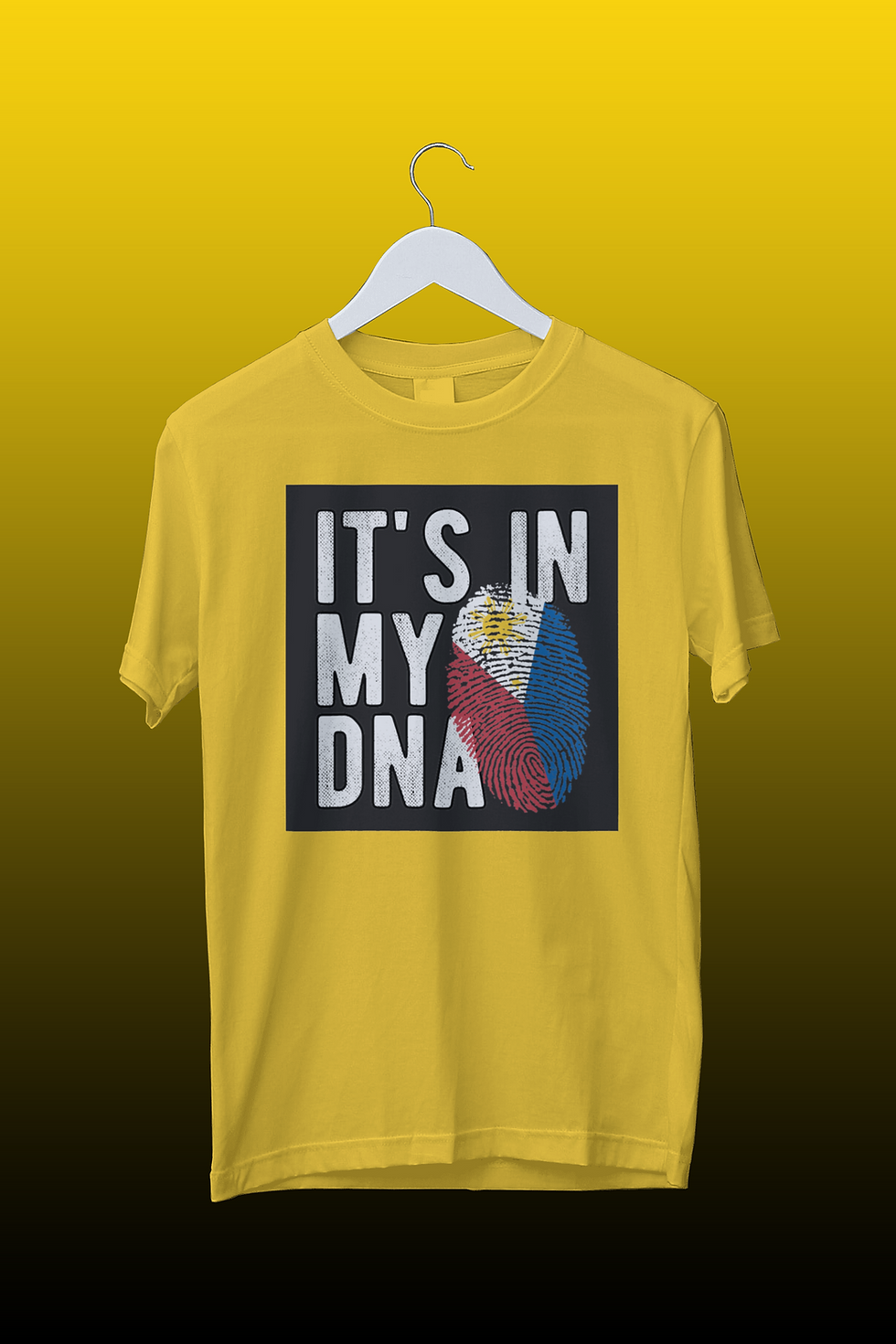 Thumbnail: It’s In My DNA Philippines 🇵🇭 (DTF)-Unisex 100% Cotton Crew T-Shirt