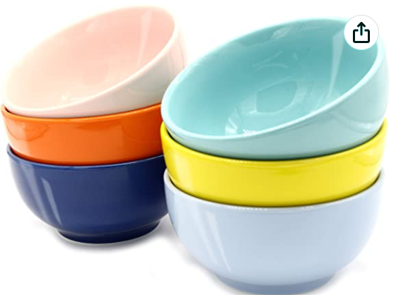 Thumbnail: Personalized Cereal Bowl Stoneware