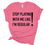 Thumbnail: Stop Playing With Me - Women’s Relaxed 100% Cotton Short Sleeve Crew T-Shirt