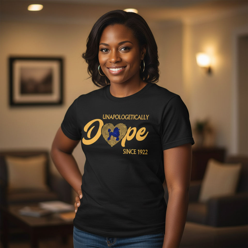 Sigma Gamma Rho “Unapologetically Dope Since 1922” T‑Shirt SGRho Poodle Apparel