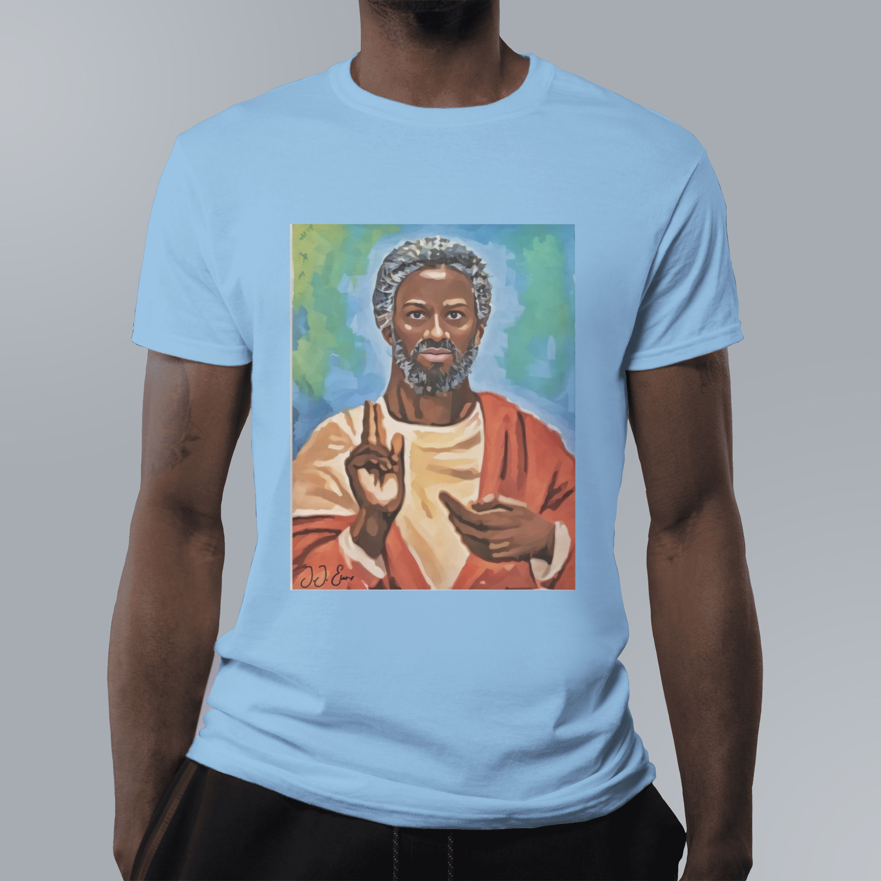 Black Jesus Good Times 70s Art T‑Shirt – Retro Style Graphic Tee