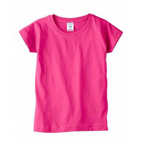 Thumbnail: Girl’s T-Shirt 100% Cotton Short Sleeve