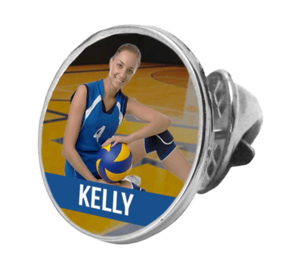 Thumbnail: Personalized Button With Self-Adhesive Pin