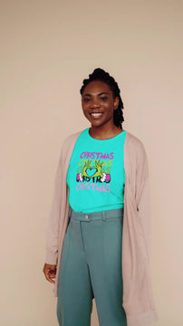 Thumbnail: GRINCH Christmas-Unisex Crew T-Shirt 100% Cotton Short Sleeve