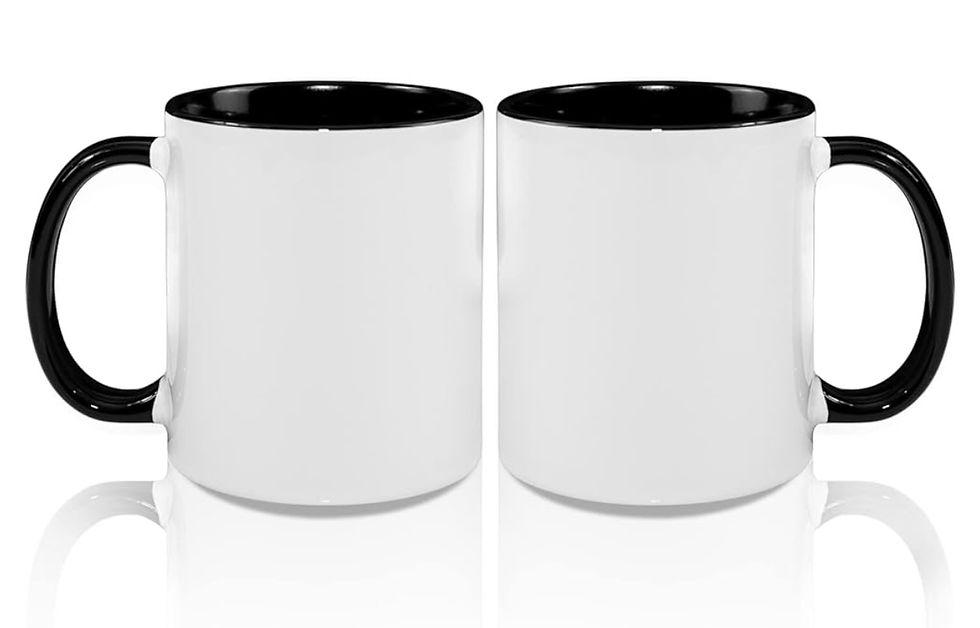 Thumbnail: Personalized 11 oz. Color Inner and Handle Coffee Mug