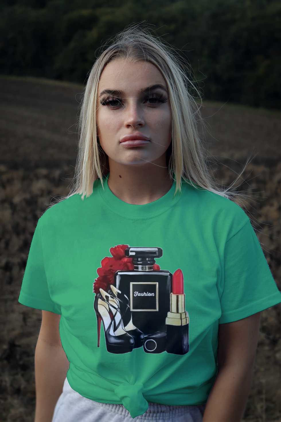 Thumbnail: Love Of Fashion (DTF)-Unisex Crew T-Shirt 100% Cotton Short Sleeve