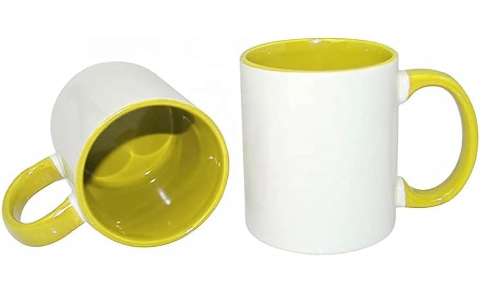 Thumbnail: Personalized 11 oz. Color Inner and Handle Coffee Mug
