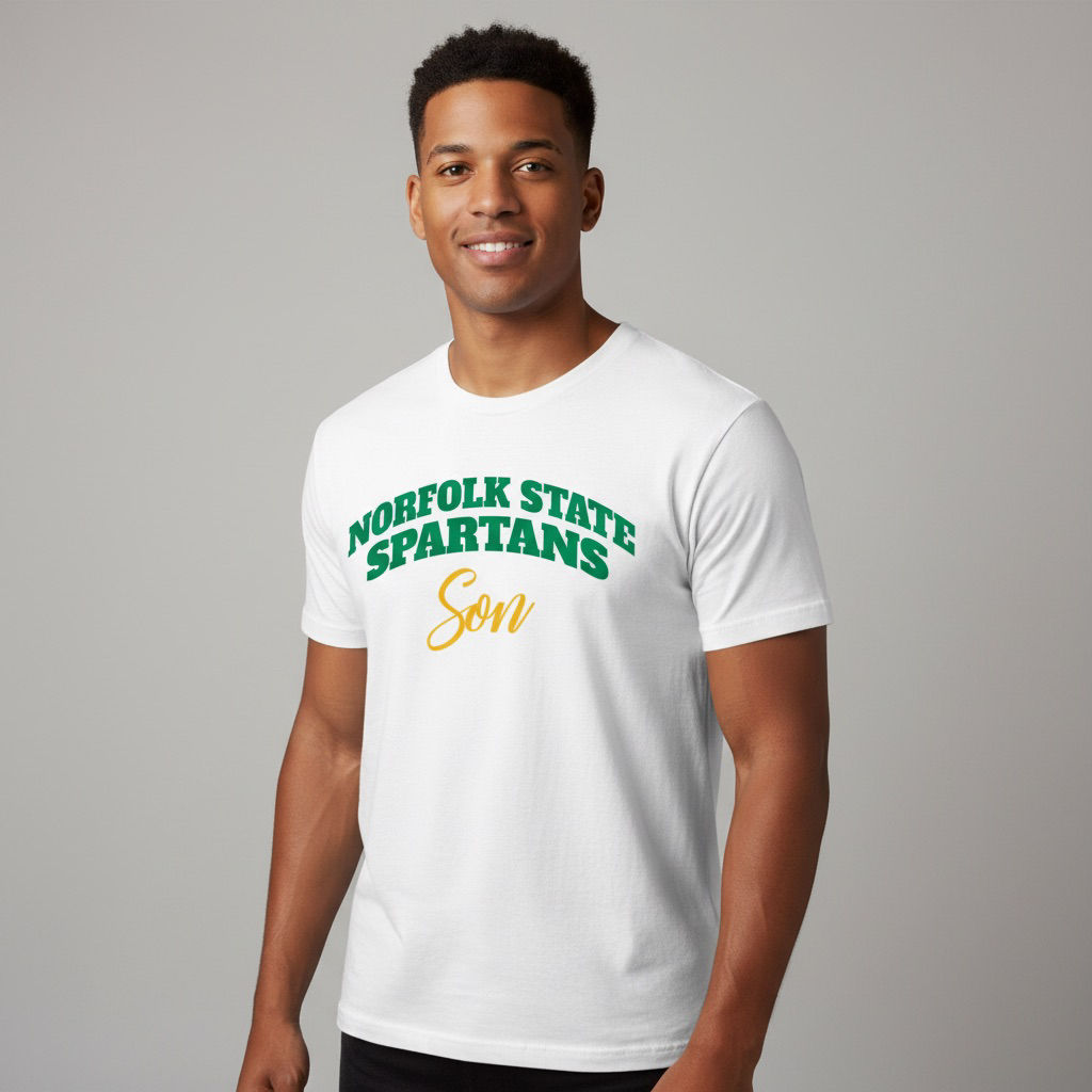 Norfolk State Spartans Son T‑Shirt – NSU HBCU Pride Unisex Collegiate Apparel