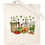 Thumbnail: Dog Mom (DTF)-Canvas Tote Bags, 13" x 15", Natural