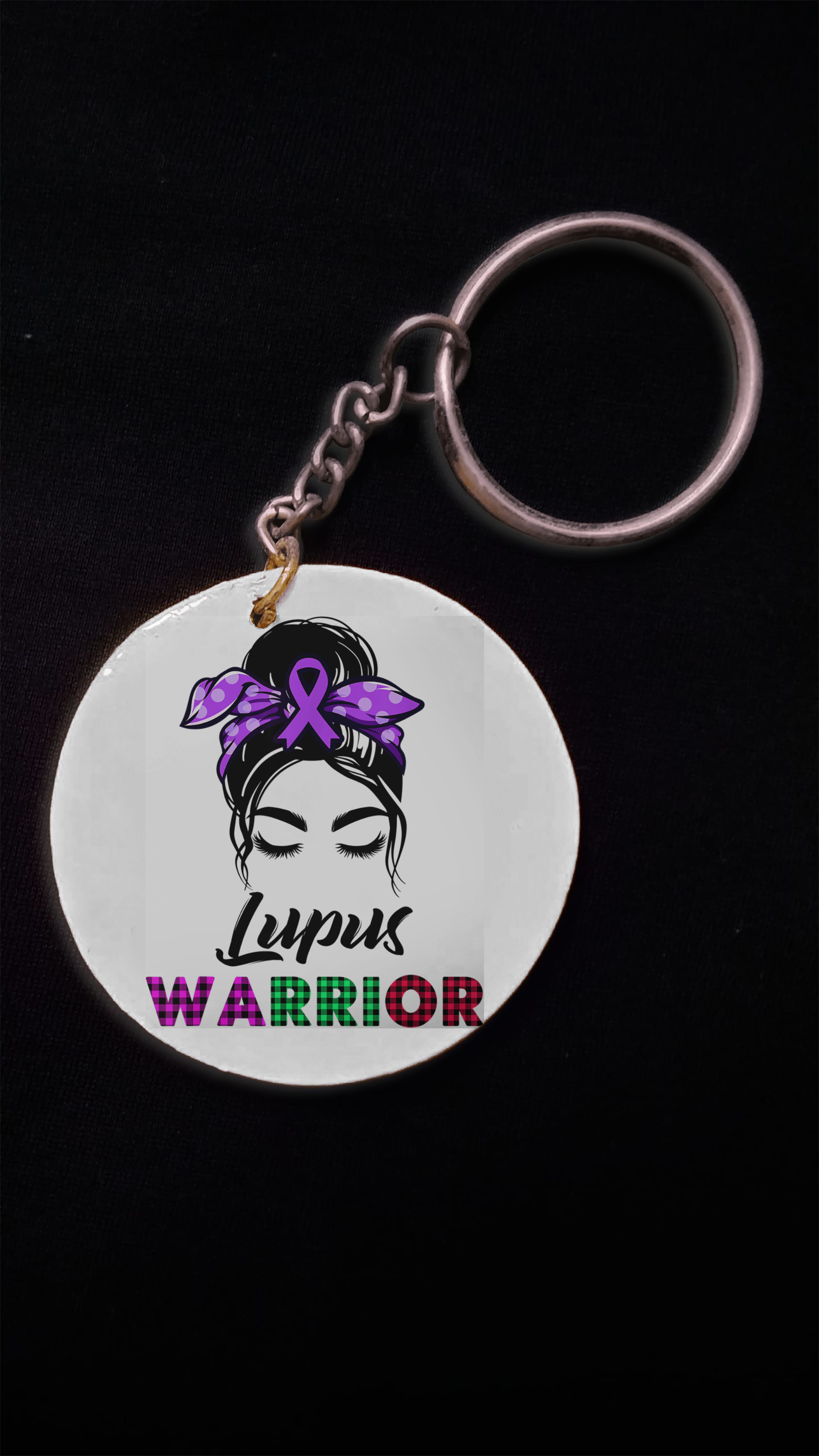 Fight Lupus KEYCHAIN