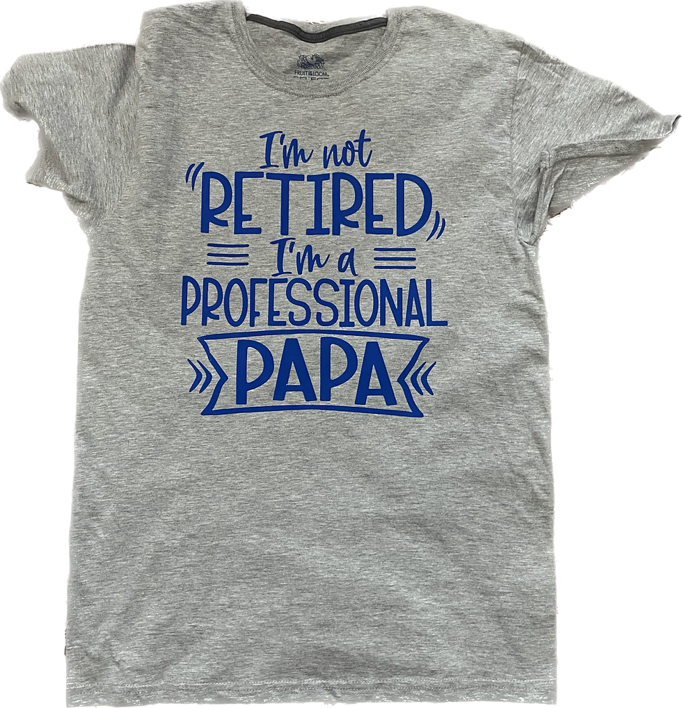 Thumbnail: I'm Not Retired-Unisex 100% Cotton Short Sleeve Crew T-Shirt