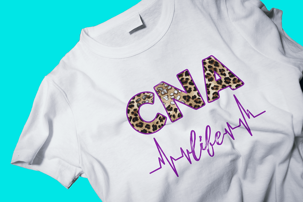 Thumbnail: CNA Life-Unisex Crew T-Shirt 100% Cotton Short Sleeve
