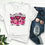 Thumbnail: Breast Cancer Wine Glasses (DTF)-Unisex Crew T-Shirt 100% Cotton Short Sleeve