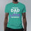 Thumbnail: Proud Dad Of A LUPUS Warrior-Unisex Crew T-Shirt Relaxed 100% Cotton Short Sleev