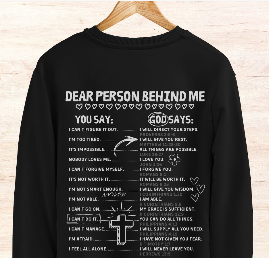 Thumbnail: God Says (DTF)-Adult Unisex Softstyle Midweight Crew Sweatshirt