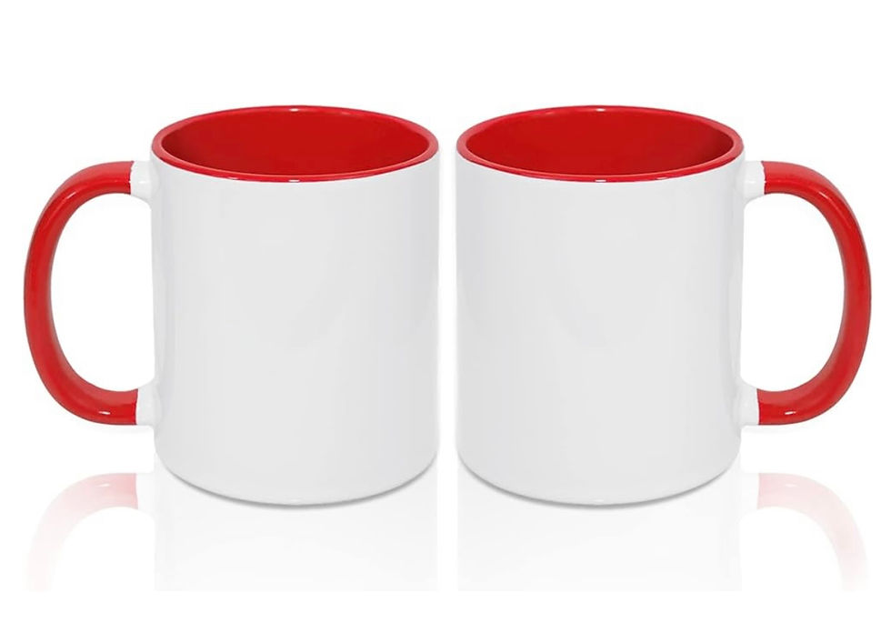 Thumbnail: Personalized 11 oz. Color Inner and Handle Coffee Mug
