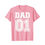Thumbnail: DAD 01 Jersey-Unisex Crew T-Shirt Relaxed 100% Cotton Short Sleeve