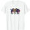 Thumbnail: Peace Love America (DTF)-Women’s Relaxed Short Sleeve V-Neck, White Medium
