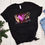 Thumbnail: Peace Love Makeup (DTF)-Unisex Crew T-Shirt 100% Cotton Short Sleev