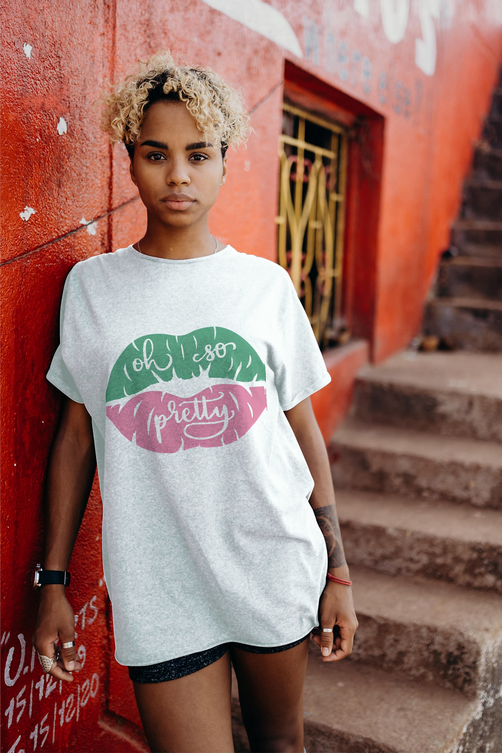 Thumbnail: Oh So Pretty-Unisex 100% Cotton Crew T-Shirt