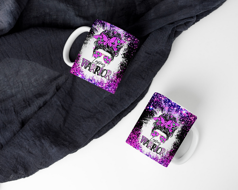 Lupus Warrior-12 oz. Ceramic Mug, White