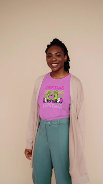 Thumbnail: GRINCH Christmas-Unisex Crew T-Shirt 100% Cotton Short Sleeve