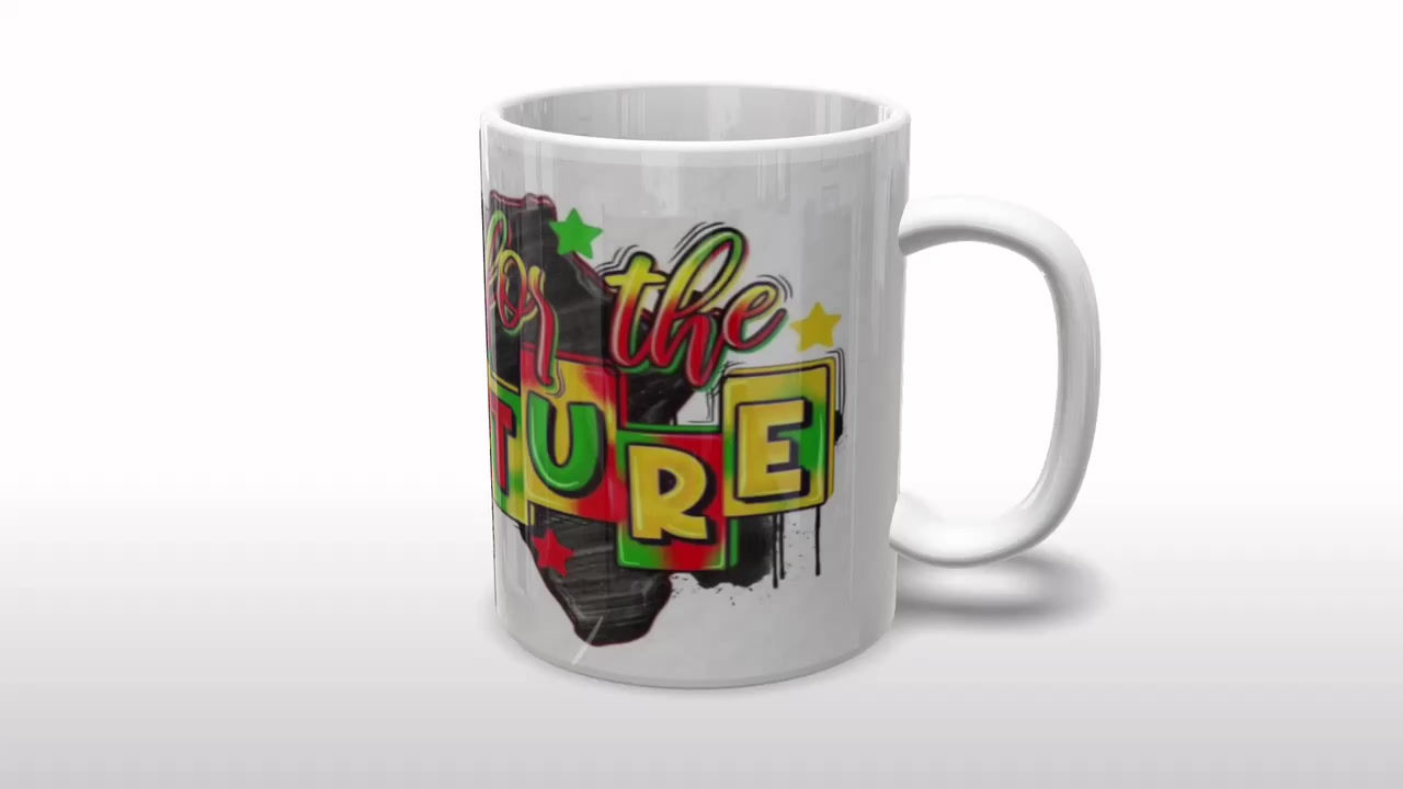 Do It For the Culture Juneteenth-11 oz Ceramic Mug, White