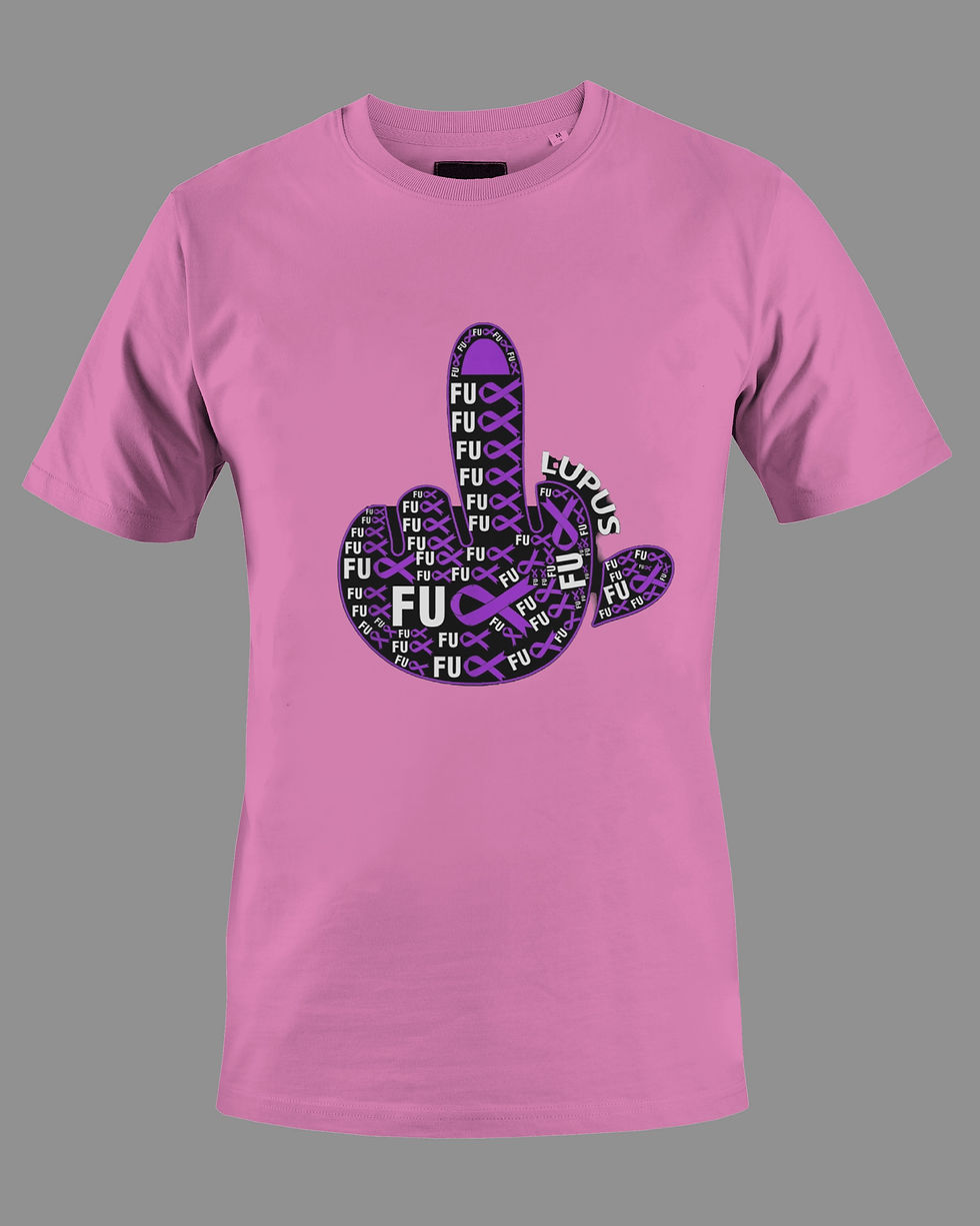 Thumbnail: F*** Lupus (DTF)-Unisex Crew T-Shirt Relaxed 100% Cotton Short Sleeve