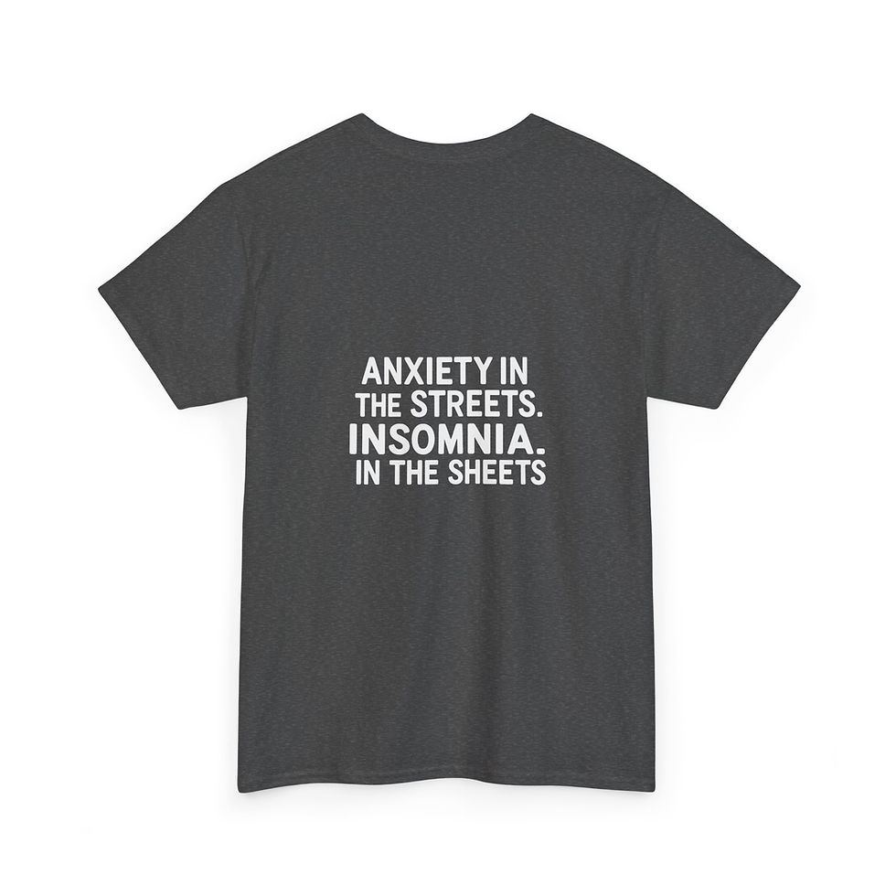 Miniatura: Anxiety Awareness Tee, Unisex Cotton T-Shirt, Gift for Mental Health Advocates