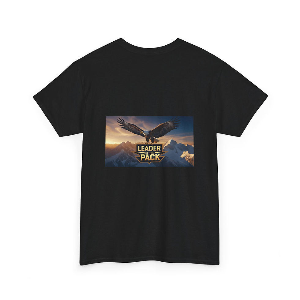 Miniatura: Leader of the Pack Unisex Heavy Cotton Tee - ESTJ-Graphic Tee for Nature Lovers