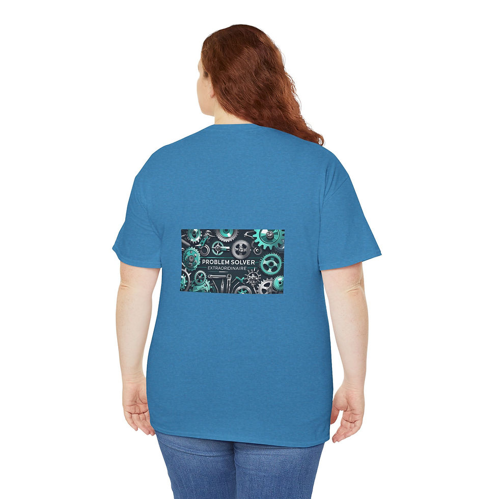 Miniatura: Colorful Graphic Unisex Tee - ISTP-Fun, Casual Wear for All Occasions
