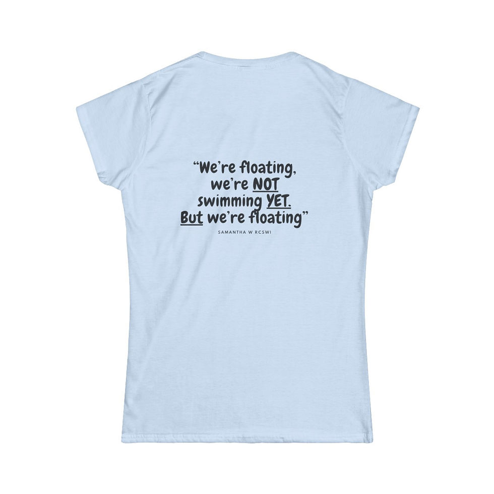 Miniatura: Women's Softstyle Tee-Mental Health quote