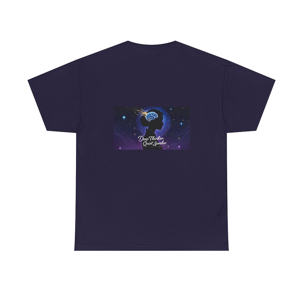 Thumbnail: Celestial Vibe Unisex Tee - INFJ-Cosmic Astronomy T-Shirt, Space Lover