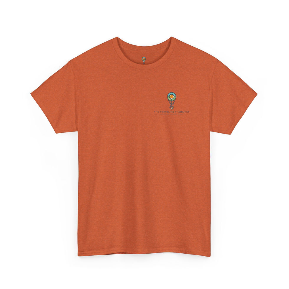 Miniatura: Unisex Heavy Cotton Tee with Fun Designs - Mentally Spicy Tee for Casual Wear