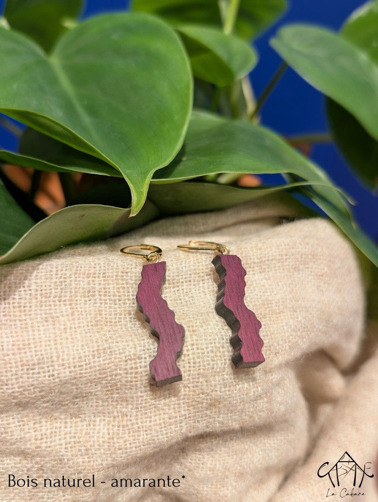 Miniature : Boucles d'oreilles - "Zig Zag"