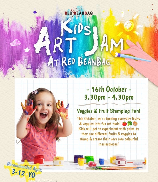 Kids Art Jam @ The Red Beanbag