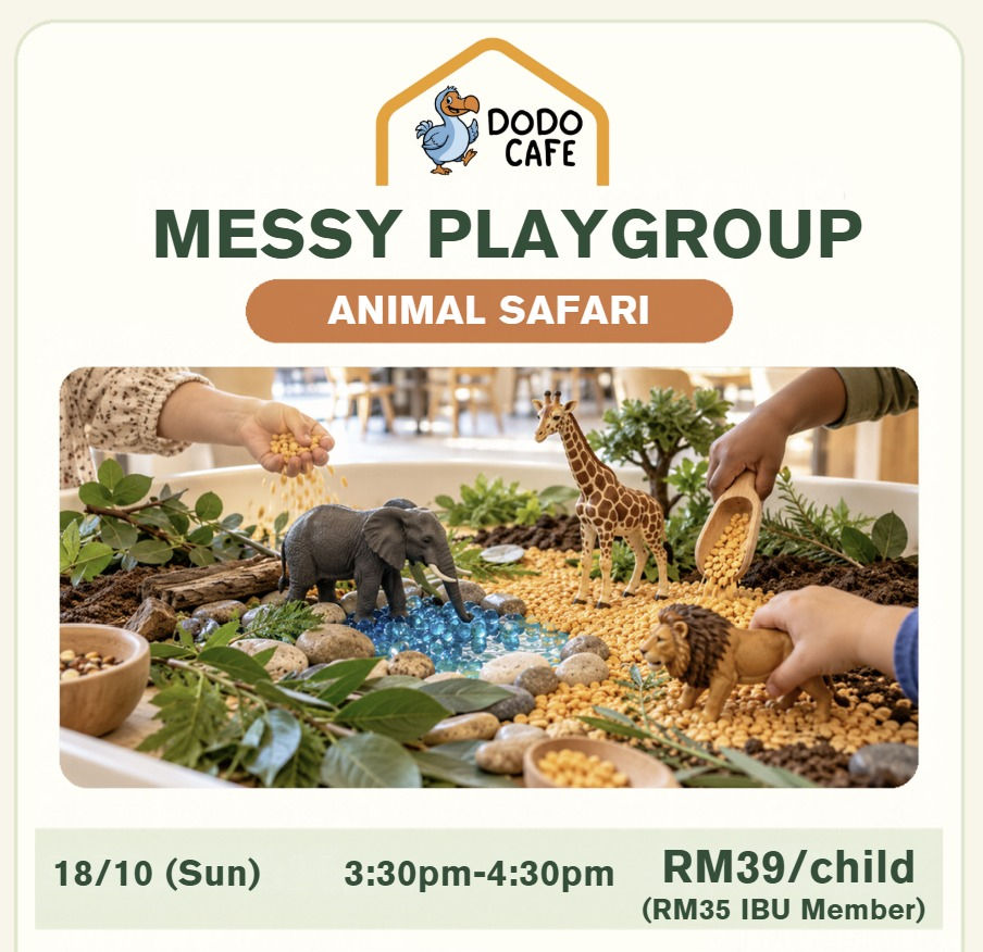 Messy Play Animal Safari @ Dodo cafe