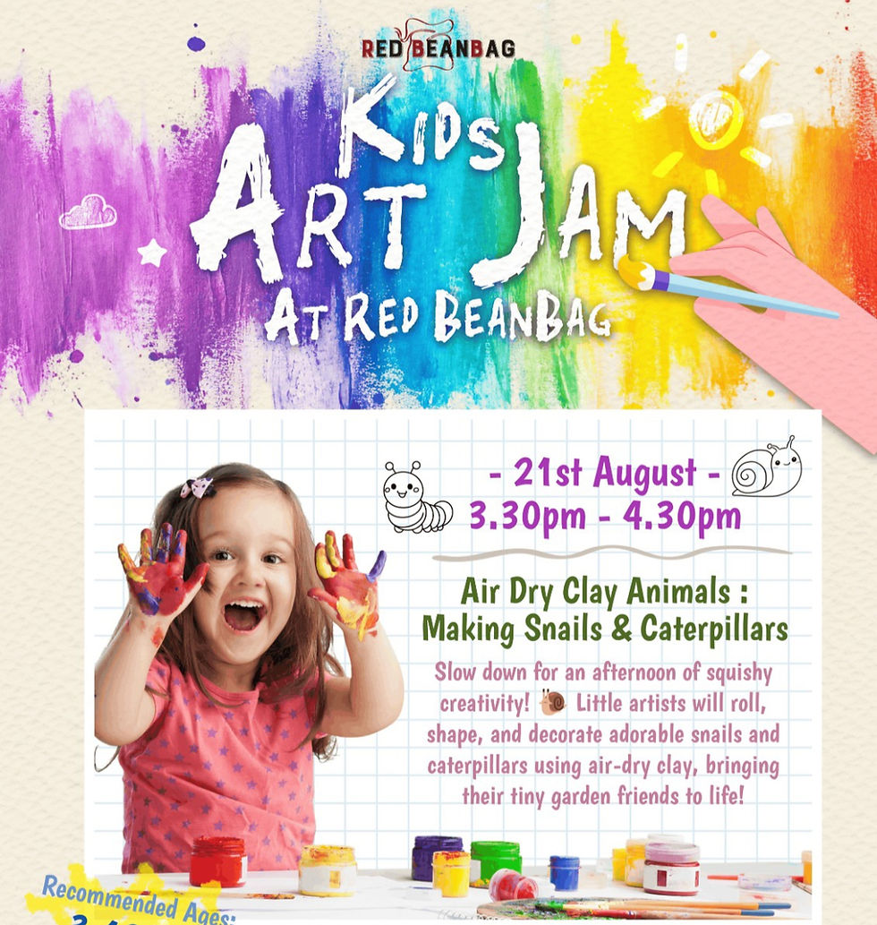 Kids Art Jam @ The Red Beanbag