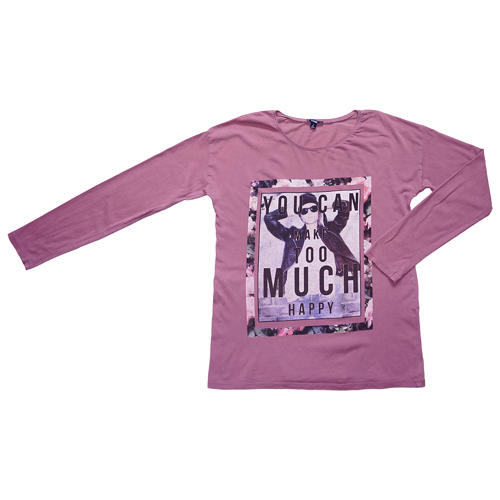 Polera estampada · Kiabi ·16 años