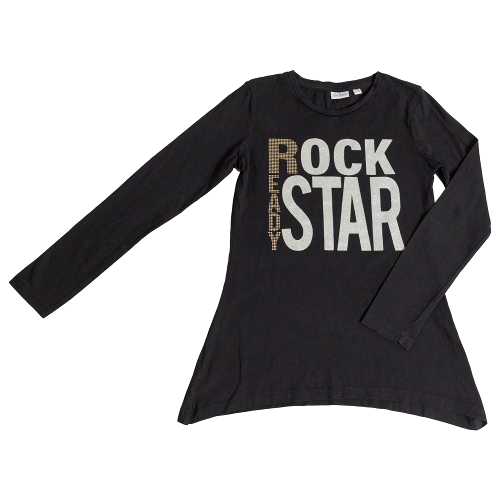 Polera rockera glitter • Blukids • 9/10 años