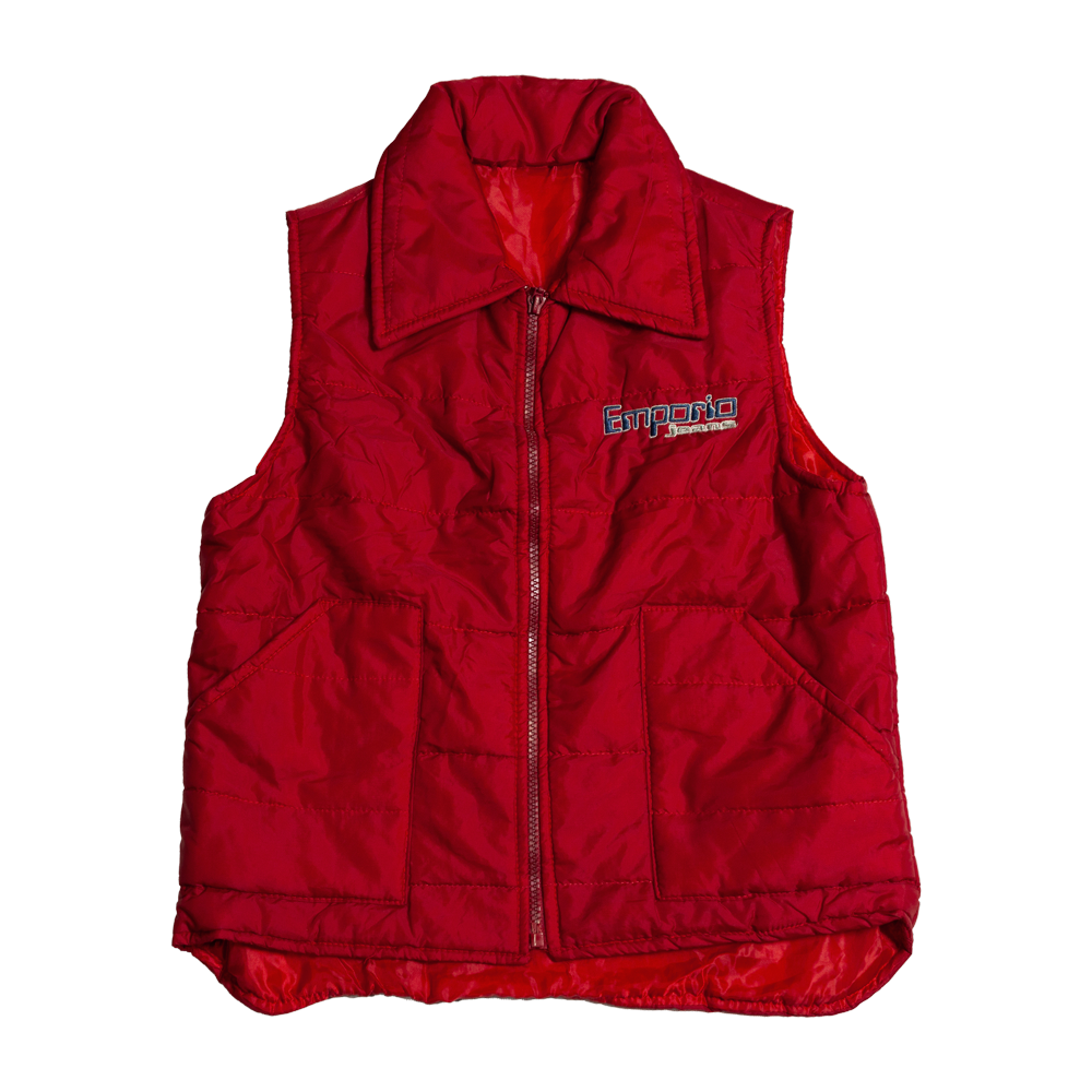Parka roja sin mangas • Emporio Jeans • 13 años