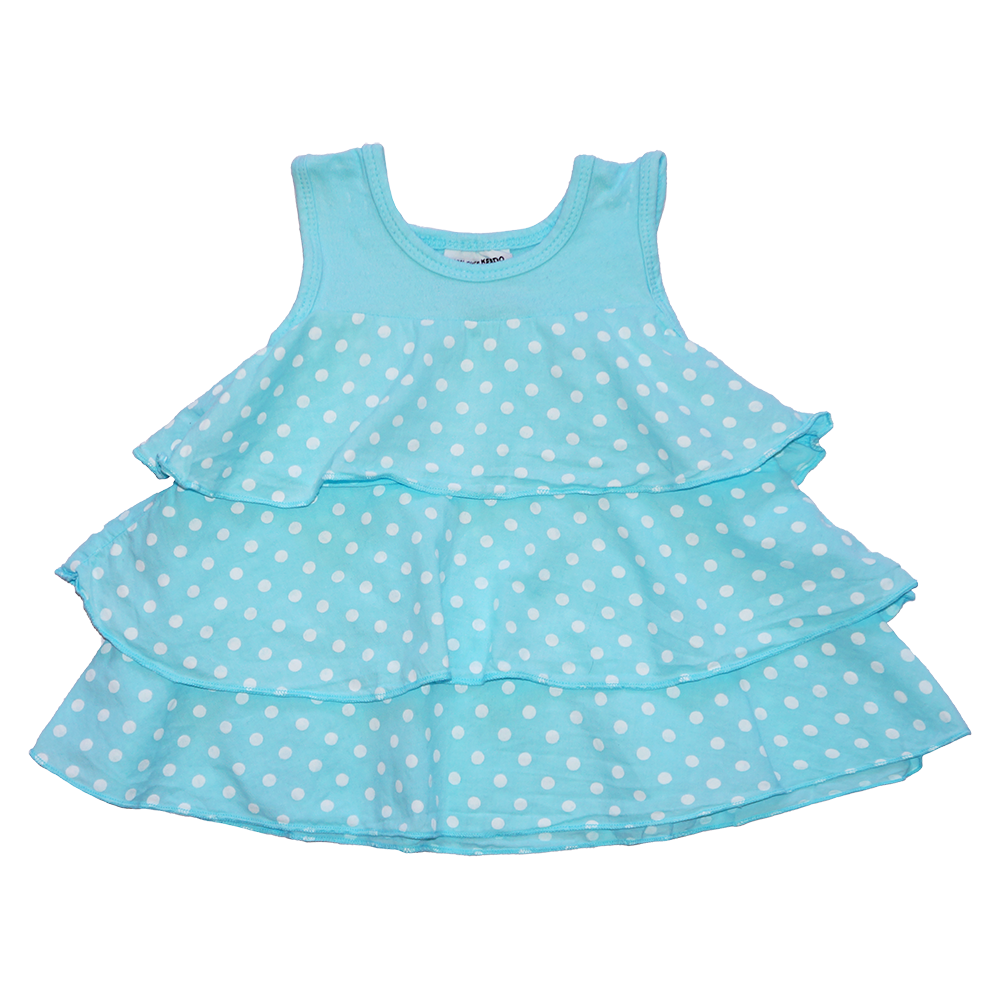 Vestidito lunares y vuelos · Keedo · 3/6 meses
