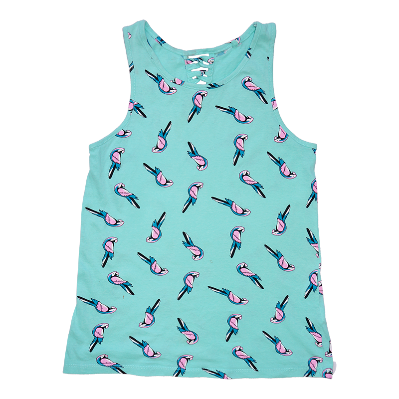 Polera estampado pajaritos · Here+There · 13/14 años