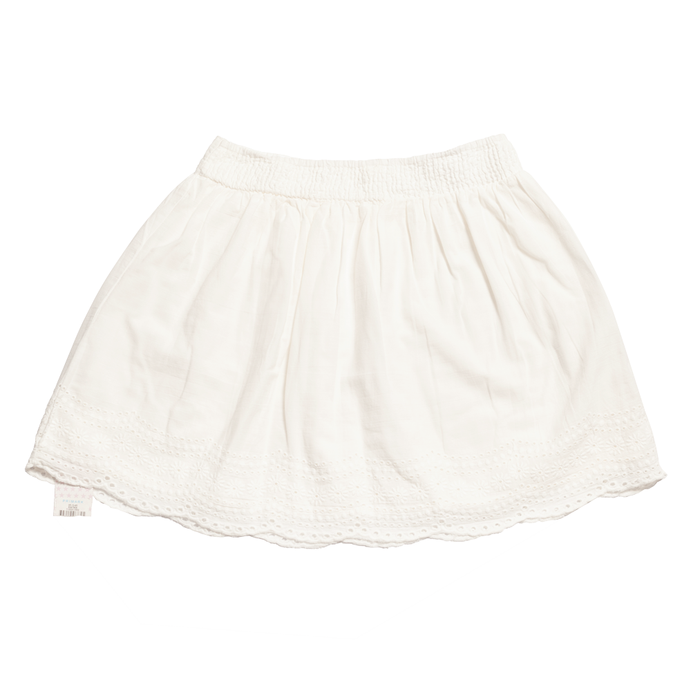 Falda broderie blanca • Young Dimension • 7/8 años