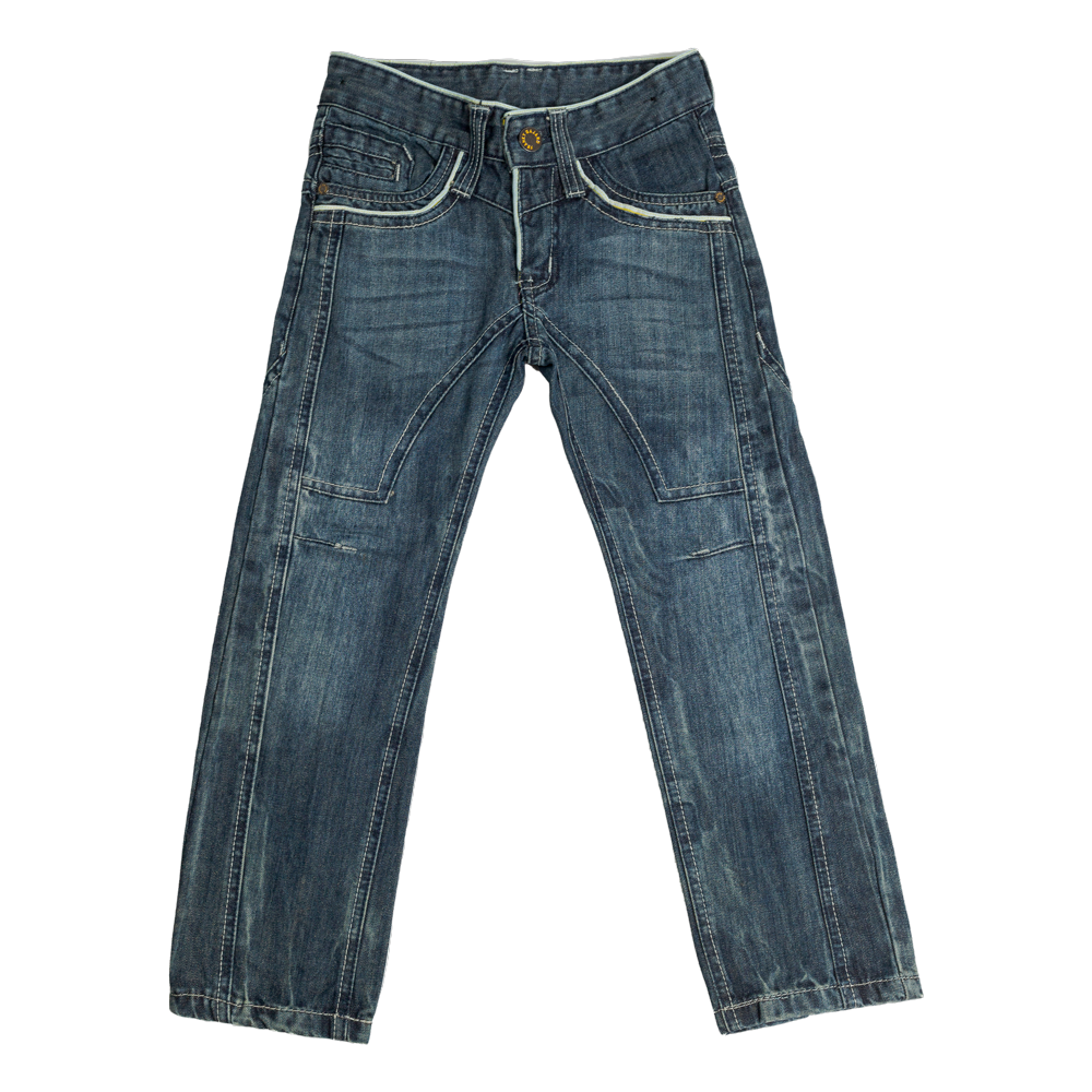Jeans con estampado y bordes • Franky Gajard • 8 años