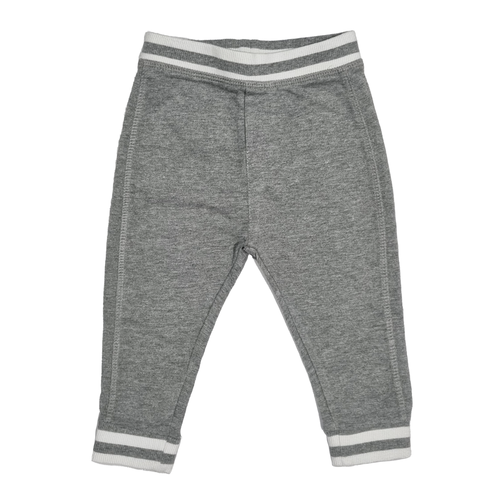 Pantalón puños rayados elasticados • Grain de Blè • 12 meses