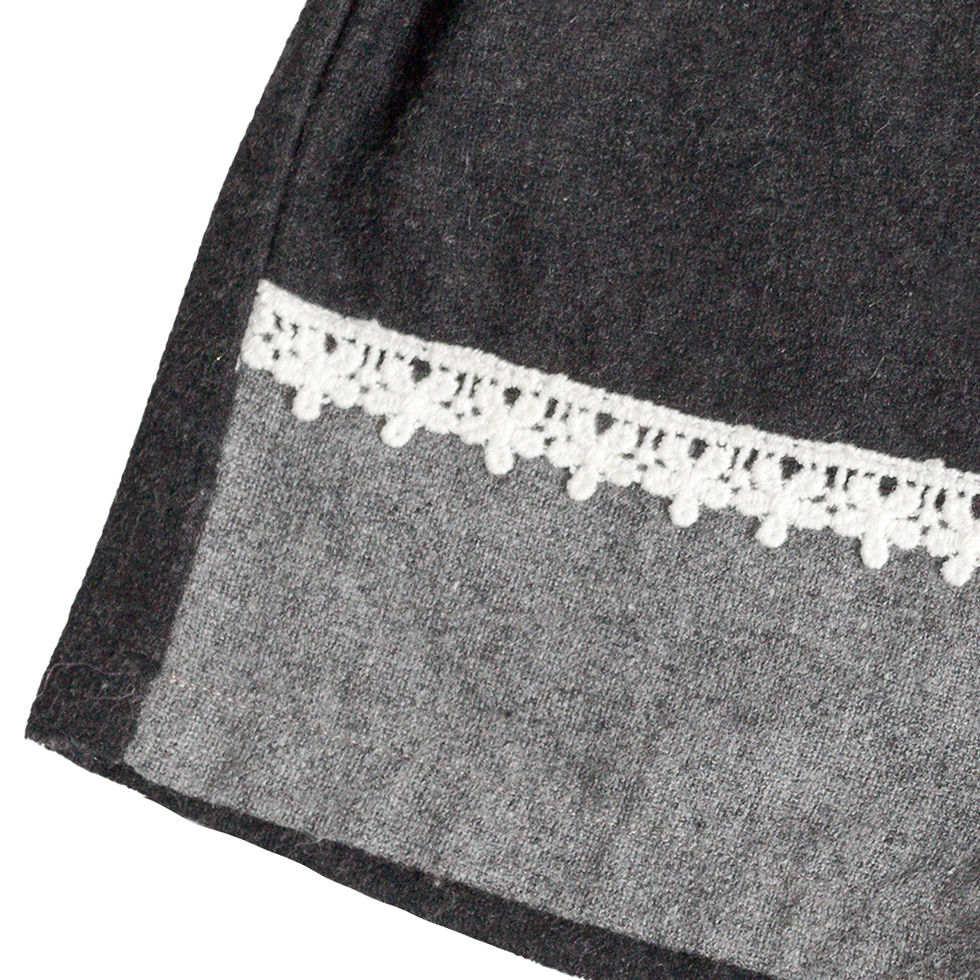 Miniatura: Short invierno bicolor • Loleta • 12 meses