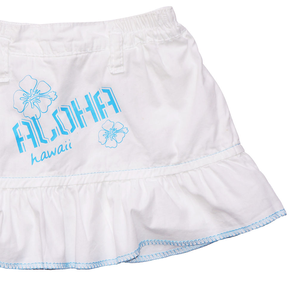 Miniatura: Falda estampada "Aloha" con vuelos · Ermer · 9 meses