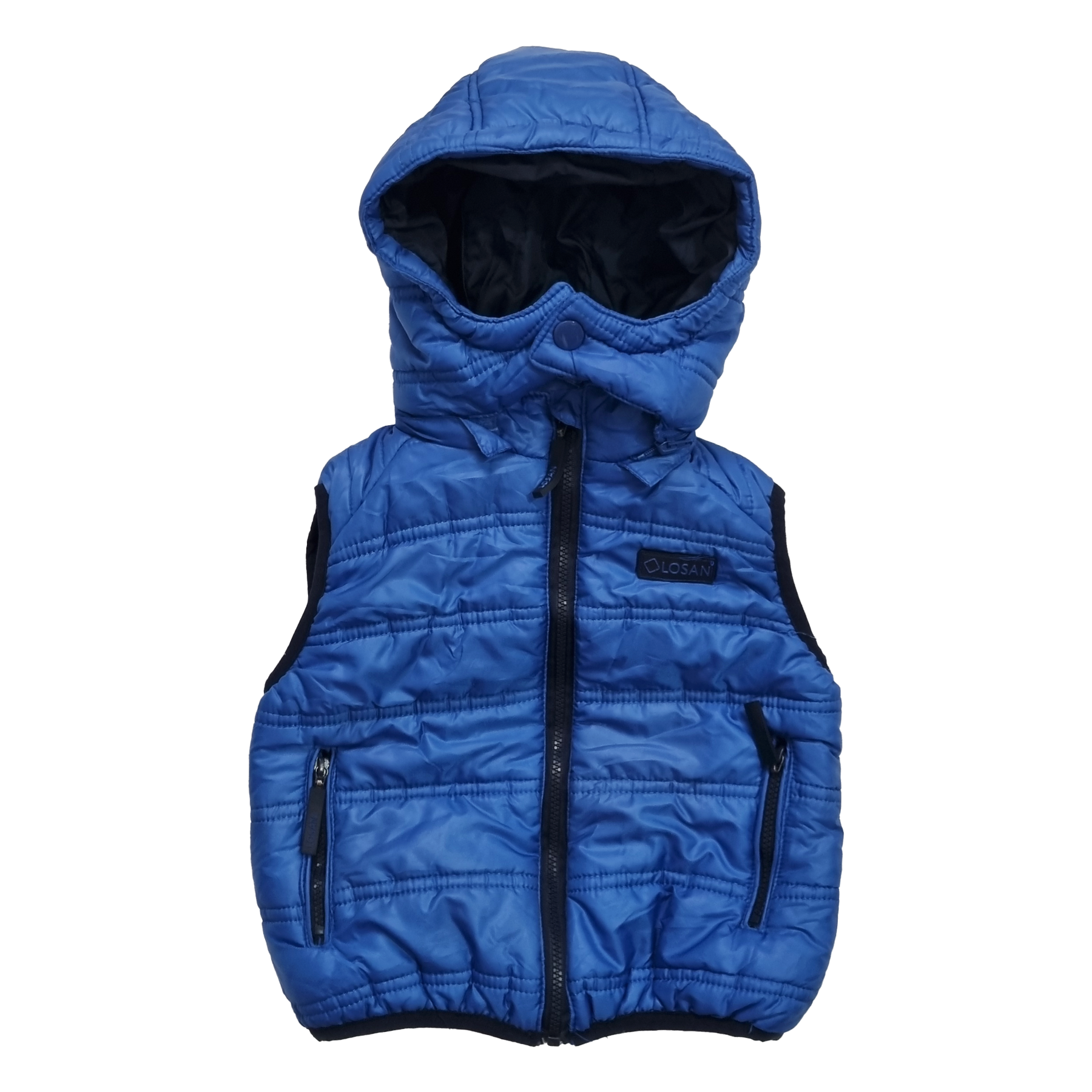 Parka sin mangas gorro desmontable • Losan • 9/12 meses